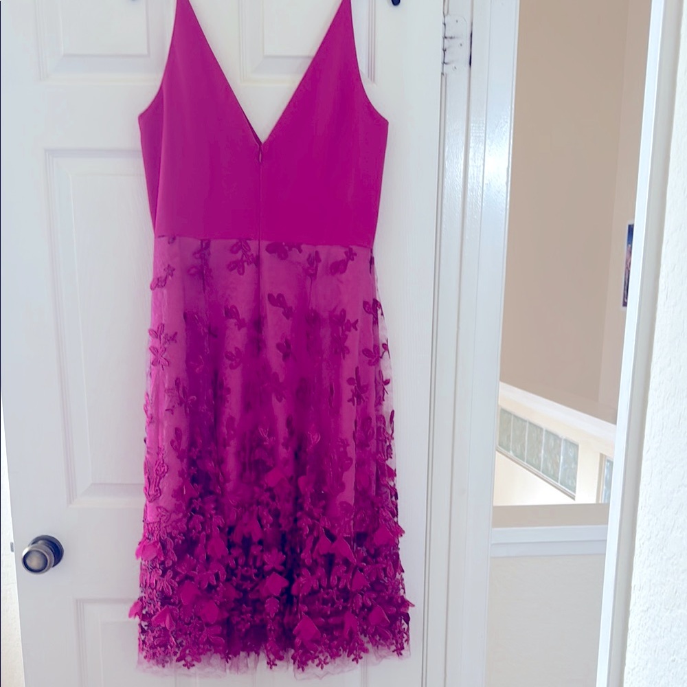 Dress the Population Vibrant Pink Dress